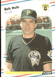 1988 Fleer Baseball Cards      342     Bob Walk